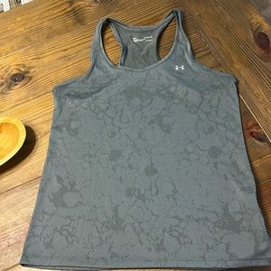 Gray Heat Gear racer tank loose fit xl